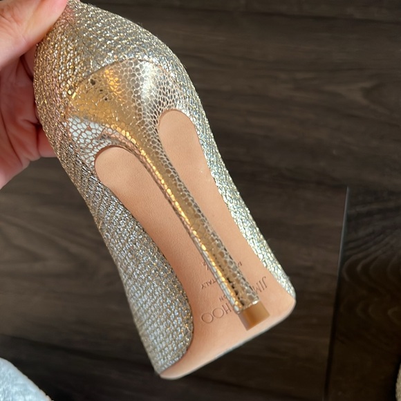 Jimmy choo light gold heels - Picture 13 of 15